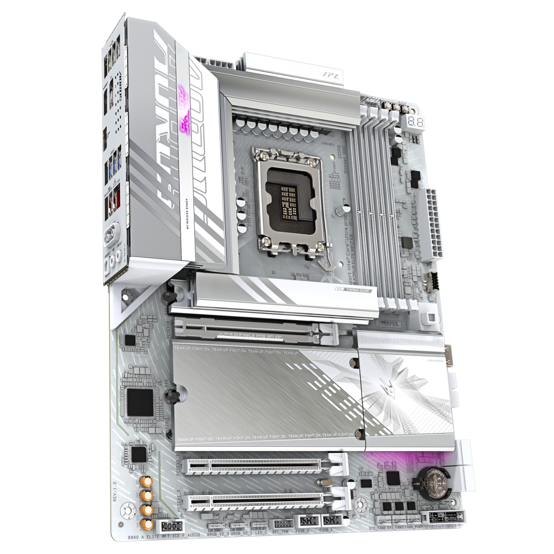 MB Gigabyte B860 AORUS ELITE WIFI7 ICE - 2 | YEO