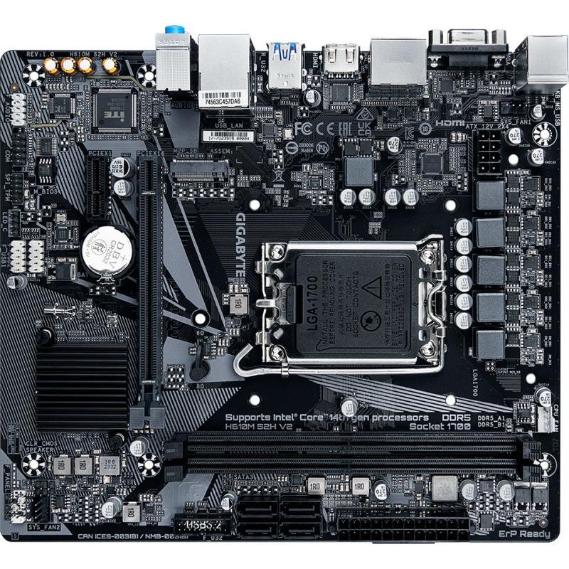 MB GIGABYTE H610M S2H V2 LGA1700 DDR5 - 3 | YEO