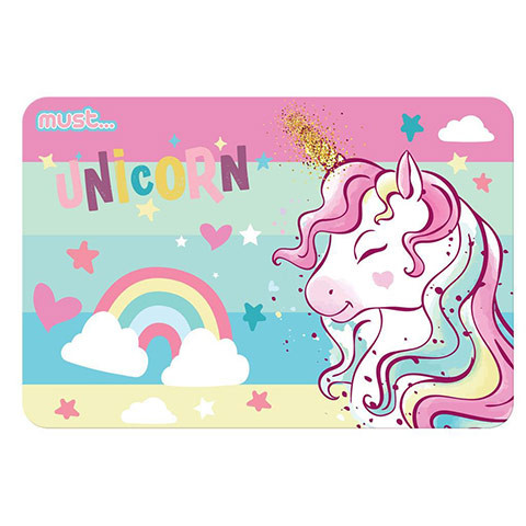 Must... Unicorn mapa de birou 43x29cm