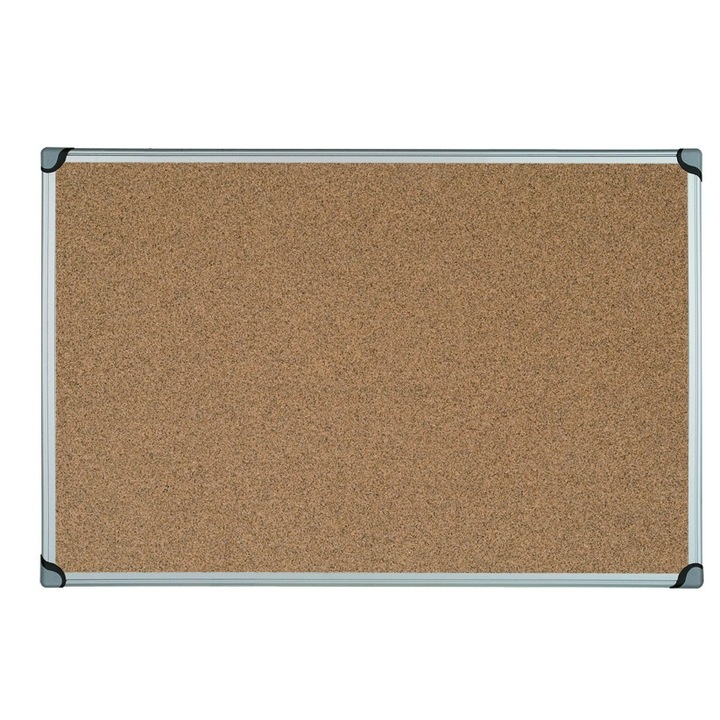 Panou plută, ramă aluminiu, 90x180 cm, Bi-Office - 1 | YEO