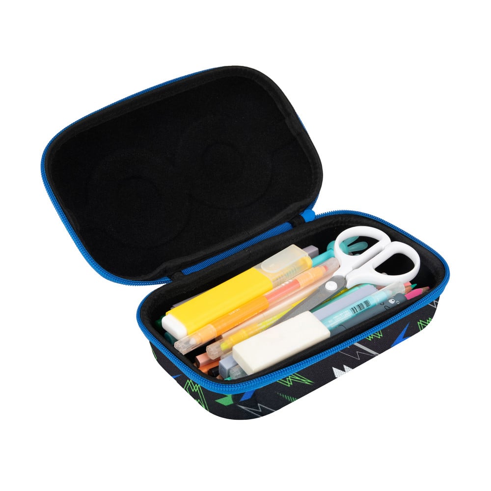 Penar cu fermoar ZIPIT Sensory Storage Box - Black - 4 | YEO