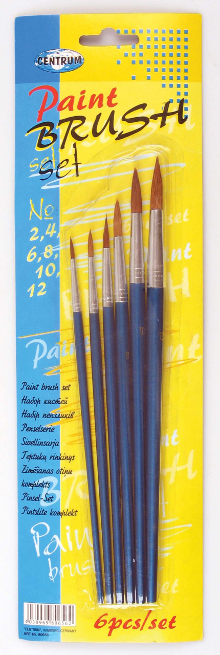 Pensule 6/set nr 2-12