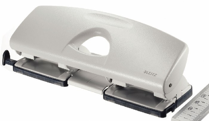 Perforator 5022, metalic, pentru patru perforatii, 16 coli
