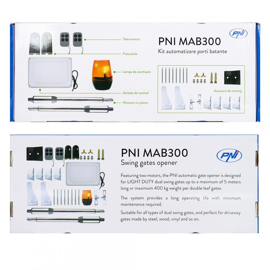 PNI KIT AUTOMATIZARE PORTI MAB300