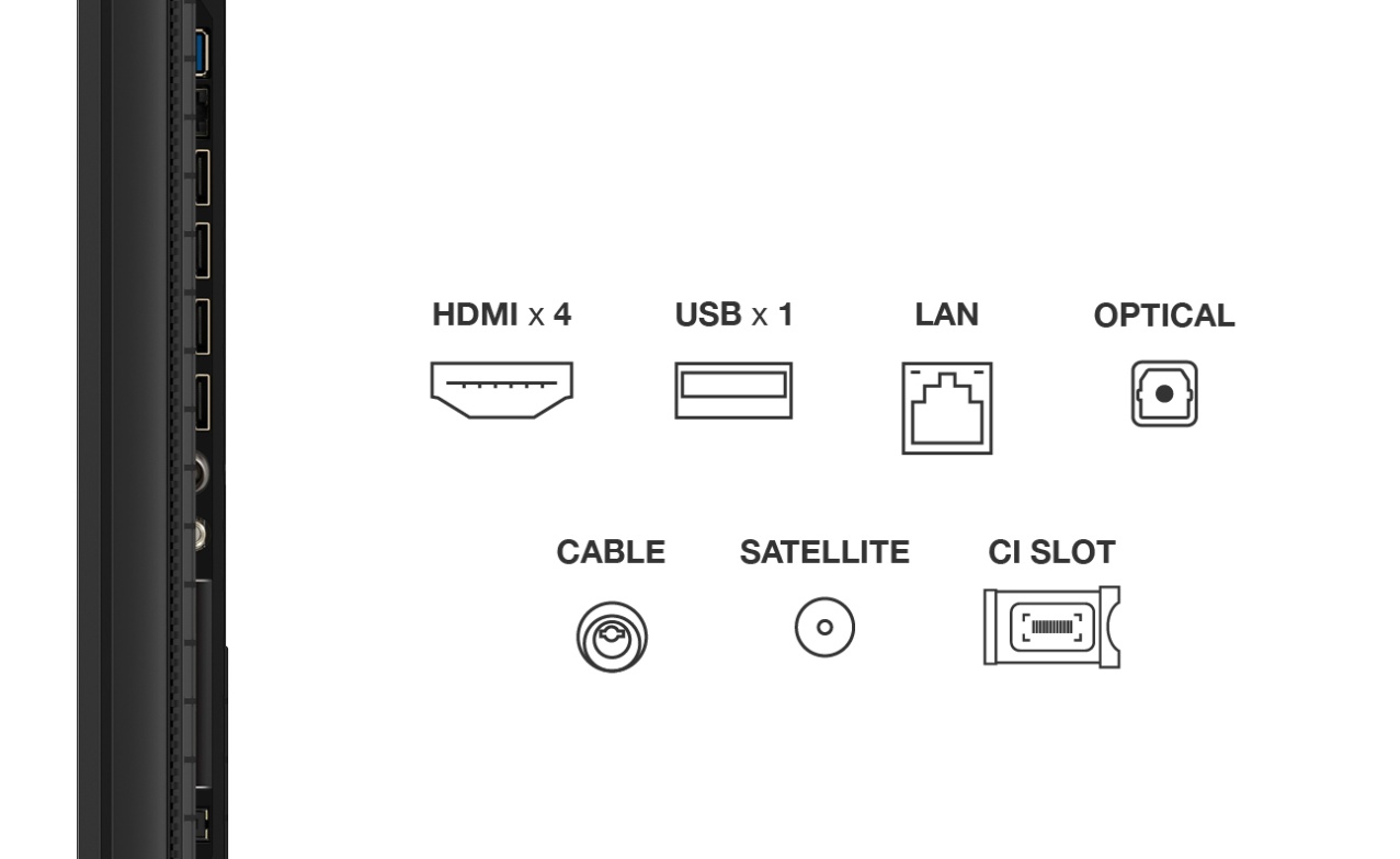 QLED TV 4K 85\'\'(215 cm) TCL 85T8C - 3 | YEO