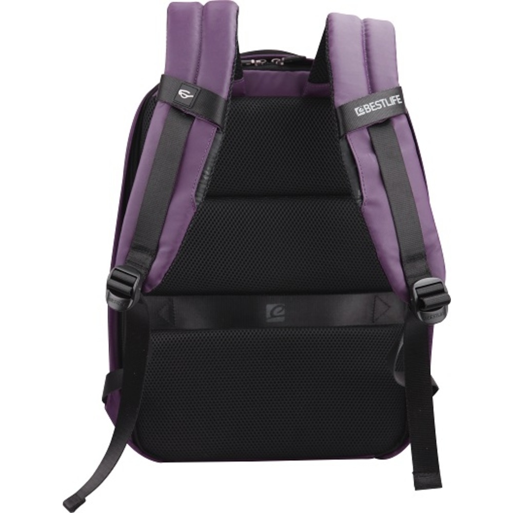 Rucsac BESTLIFE Neoton - bleumarin - laptop 16 inch, charge pentru USB si TypeC conectori - 2 | YEO