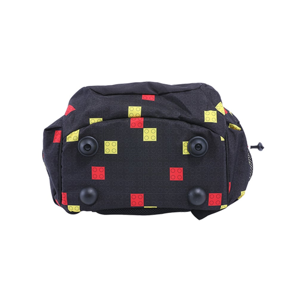 Rucsac scoala student Lego Core Line- design Faces/Black - 2 | YEO