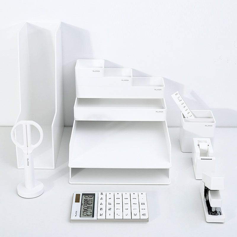 SET BIROU PREMIUM 14 PIESE ALB NU SIGN DELI - 1 | YEO