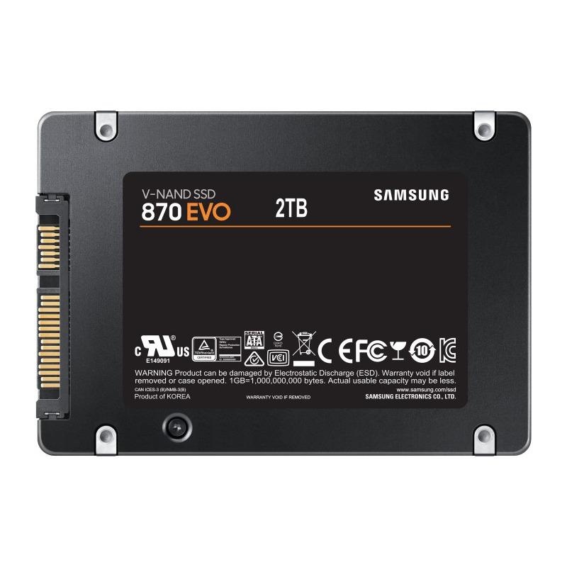 SSD Samsung 870 EVO, 2TB, SATA III - 1 | YEO