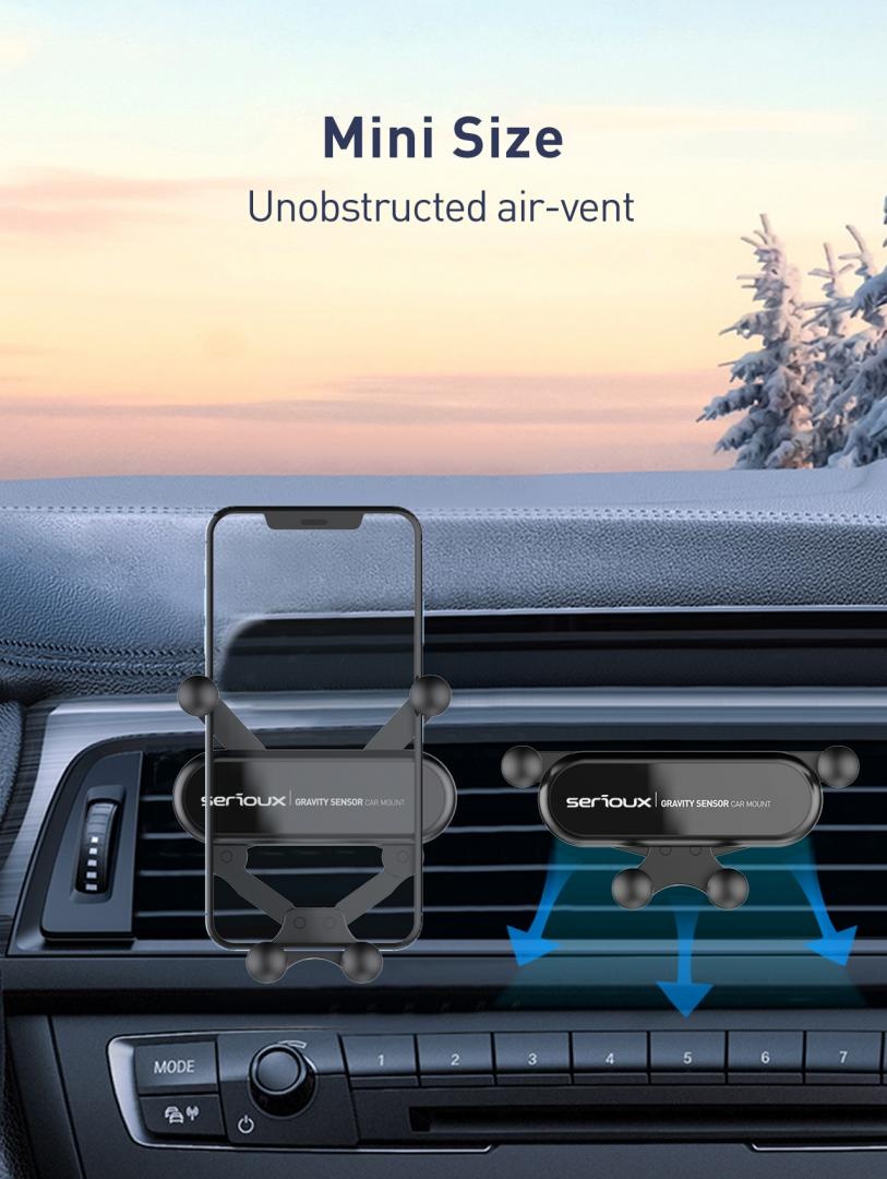 SUPORT AUTO TELEFON GRAVITY SERIOUX CH04 - 3 | YEO