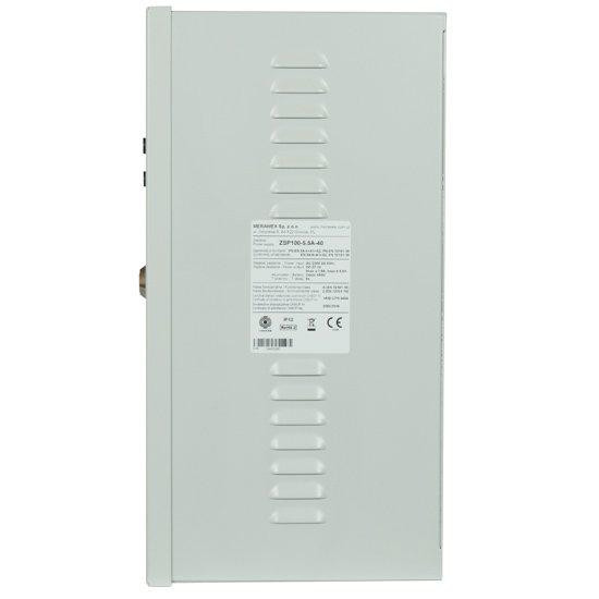 Sursa de alimentare pentru sisteme de detectie incendiu 24V/5.5A in cutie metalica Merawex ZSP100-5.5A-40, - 1 | YEO