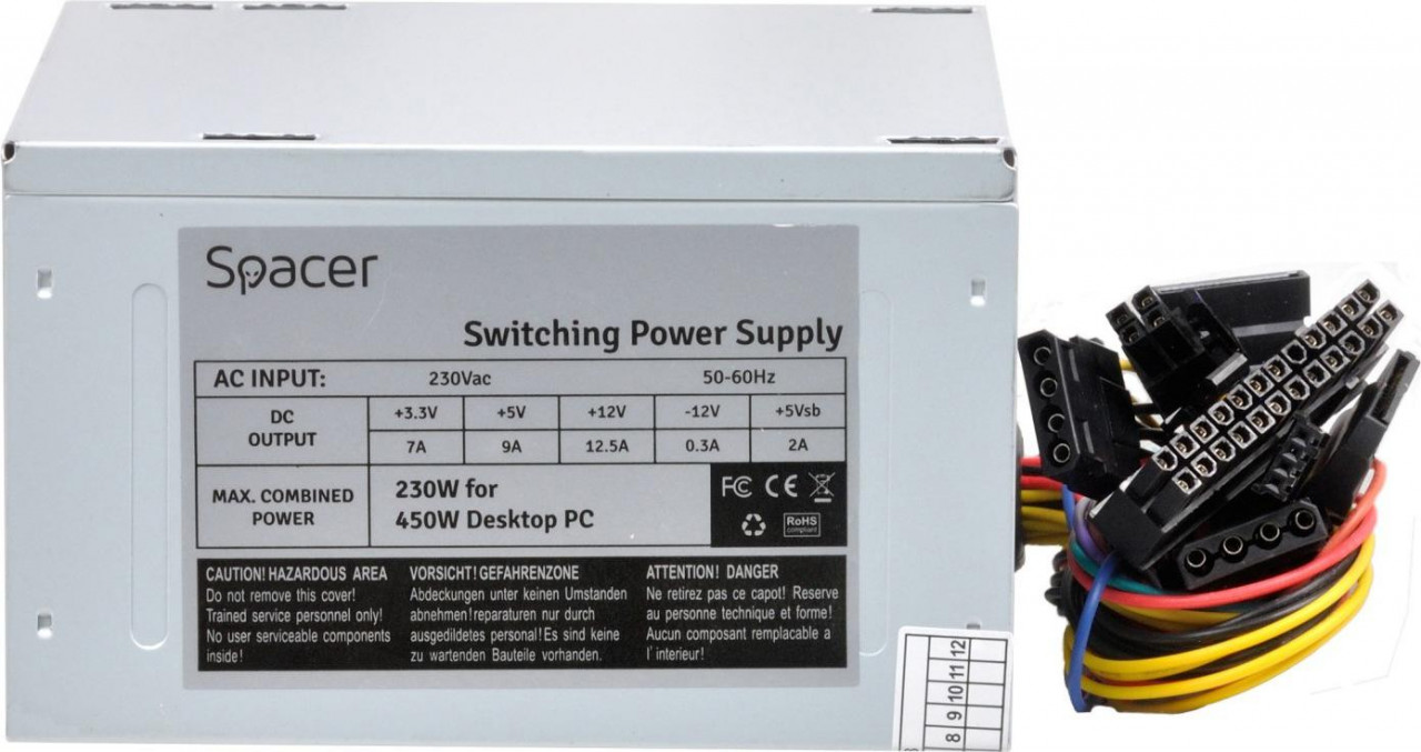 Sursa Spacer 450 W Delux - 1 | YEO
