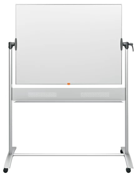 Tablă magnetică mobilă, din oțel, format clasic, 1500x1200mm Nano Clean™ Nobo