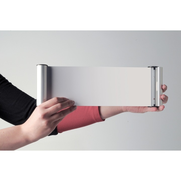 Tăbliță din aluminiu personalizabila pentru ușa sau perete, 148x105 mm, Bi-Office Info Tag - 1 | YEO