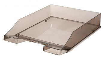 Tăviță documente HAN Standard plastic transparent cristal suprapozabil