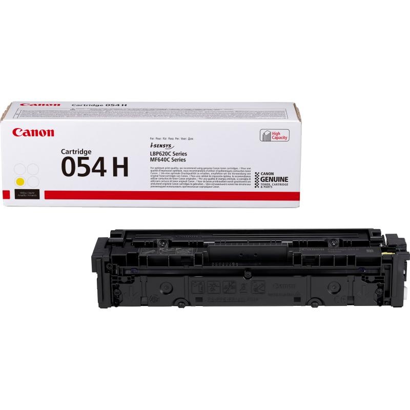 Toner Canon CRG054H yellow, High yeld, capacitate 2.3k pagini, pentru LBP62x, MF64x. - 2 | YEO