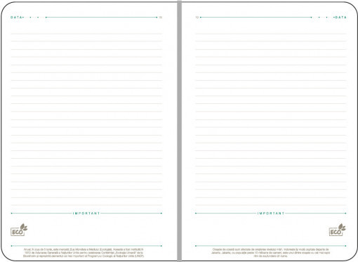 Agenda Eco 192 pagini Ego - 2 | YEO