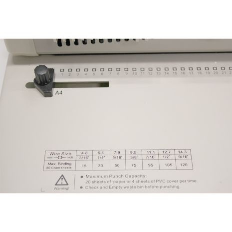 Aparat de îndosariat manual UNITEC W200A - 3 | YEO