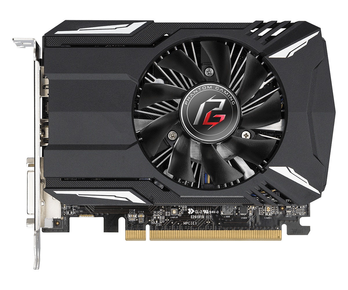 AsRock AMD PHANTOM GAMING RadeonRX550 4G - 1 | YEO