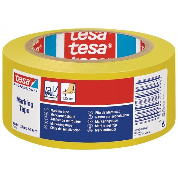 Bandă adezivă pentru marcare Tesa, 50mm x 33 m