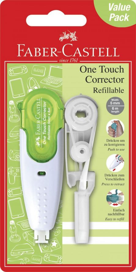 BANDA CORECTOARE + REZERVA 5MM*6M FABER-CASTELL - 3 | YEO