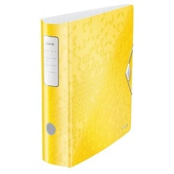 Biblioraft plastifiat A4, lățime 8 cm, Leitz 180 Active WOW - 1 | YEO