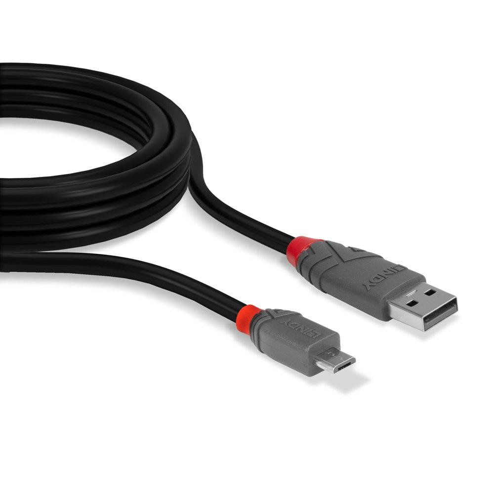 Cablu Lindy 1m USB 2.0 Type A - MicroUSB - 1 | YEO