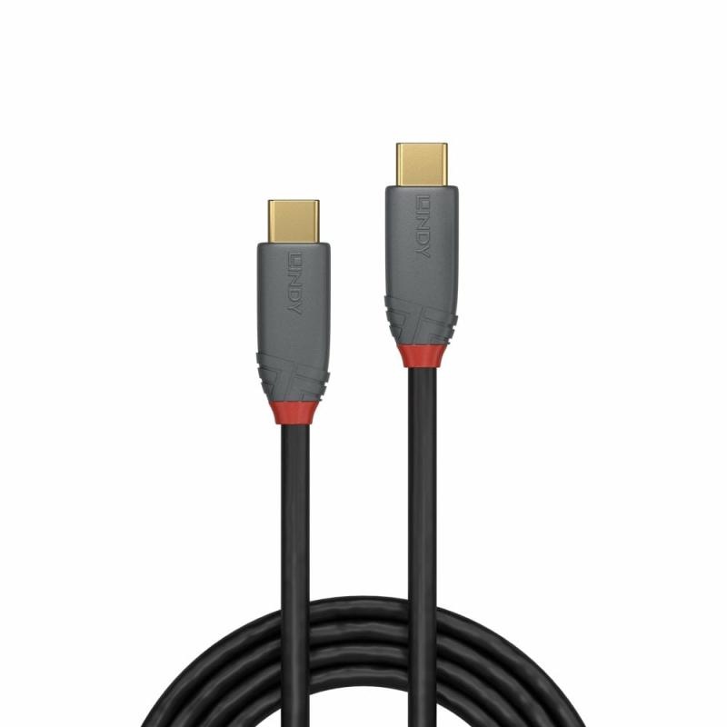 Cablu Lindy USB C-USB C Anthra 2m negru - 4 | YEO
