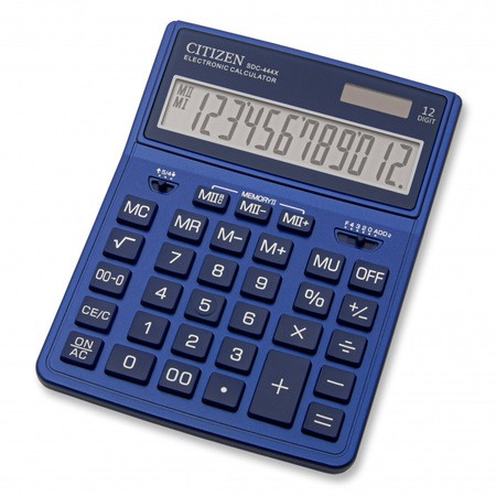 Citizen Calculator de birou SDC-444XNV, 12digit