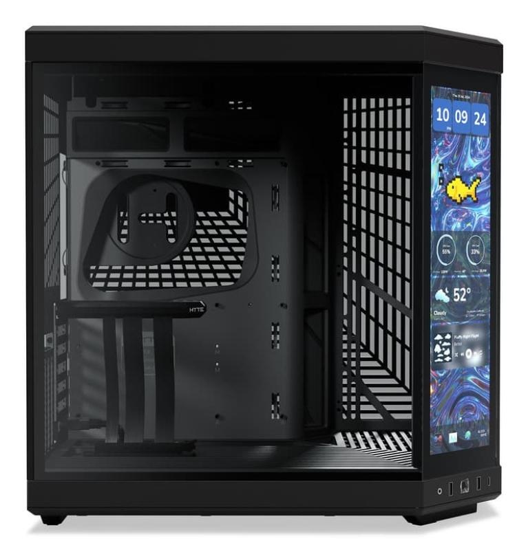 CARCASA HYTE Y70 Mid-Tower PITCH BLACK - 3 | YEO