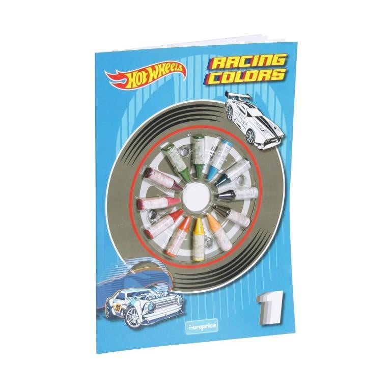 Carte de colorat - Hot Wheels Racing Colors 1