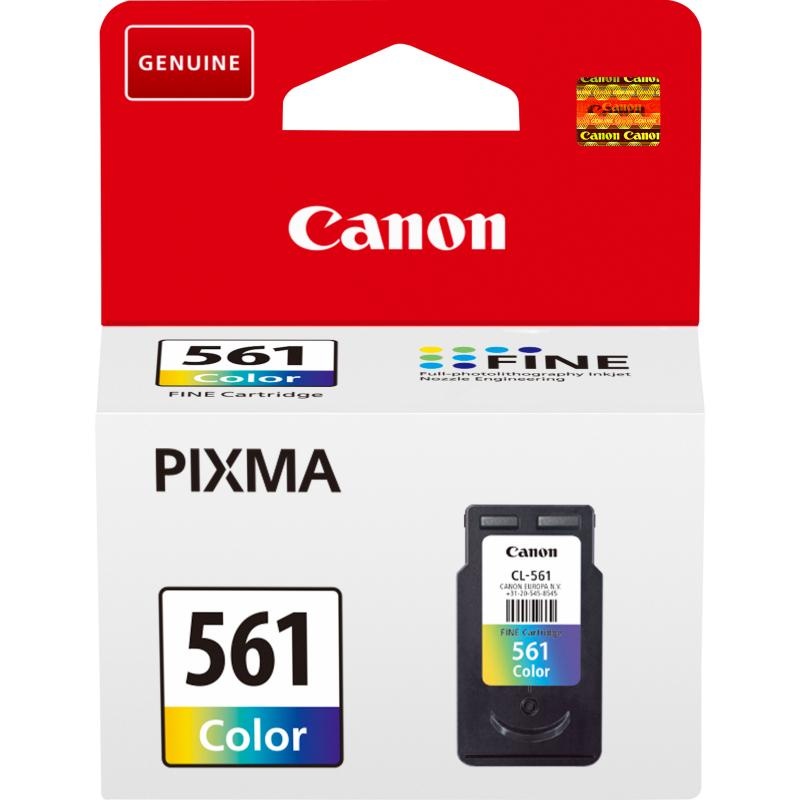 Cartus cerneala Canon CL-561, color, capacitate 8.3ml / 180 pagini, pentru PIXMA TS5350, PIXMA TS5351, - 2 | YEO