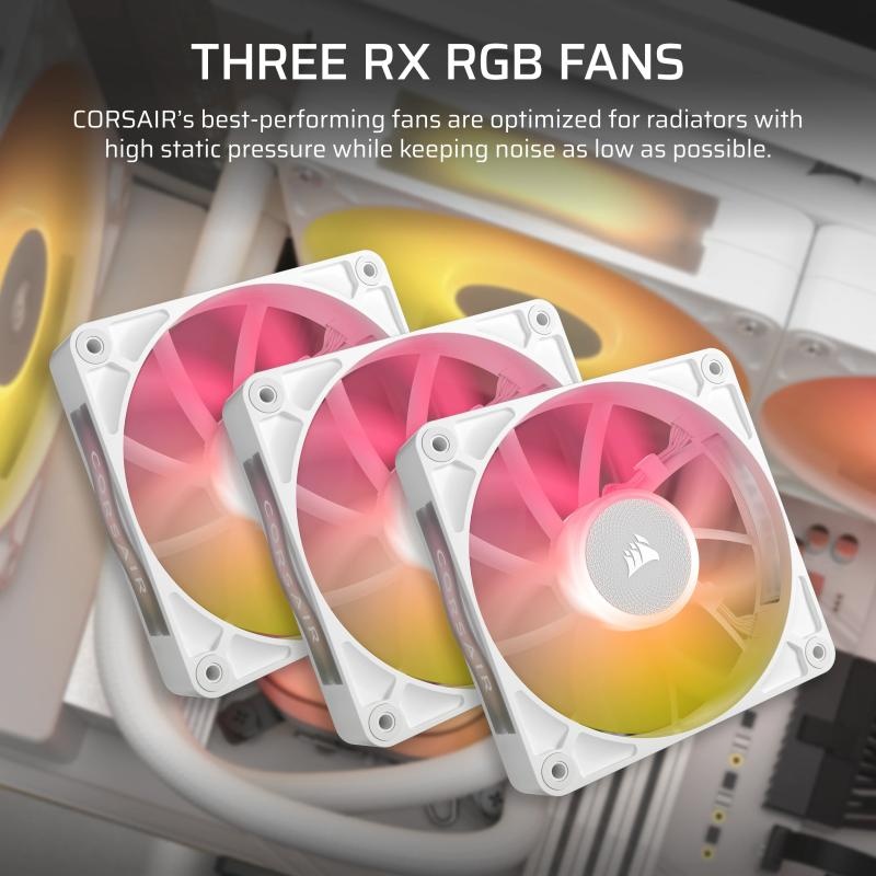 Corsair Cooler iCUE LINK TITAN 360 RX WH - 4 | YEO