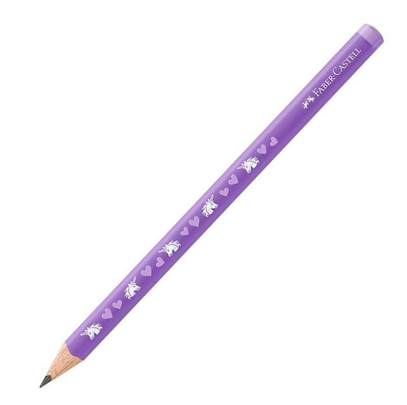 Creion grafit Faber-castell HB Jumbo unicorni