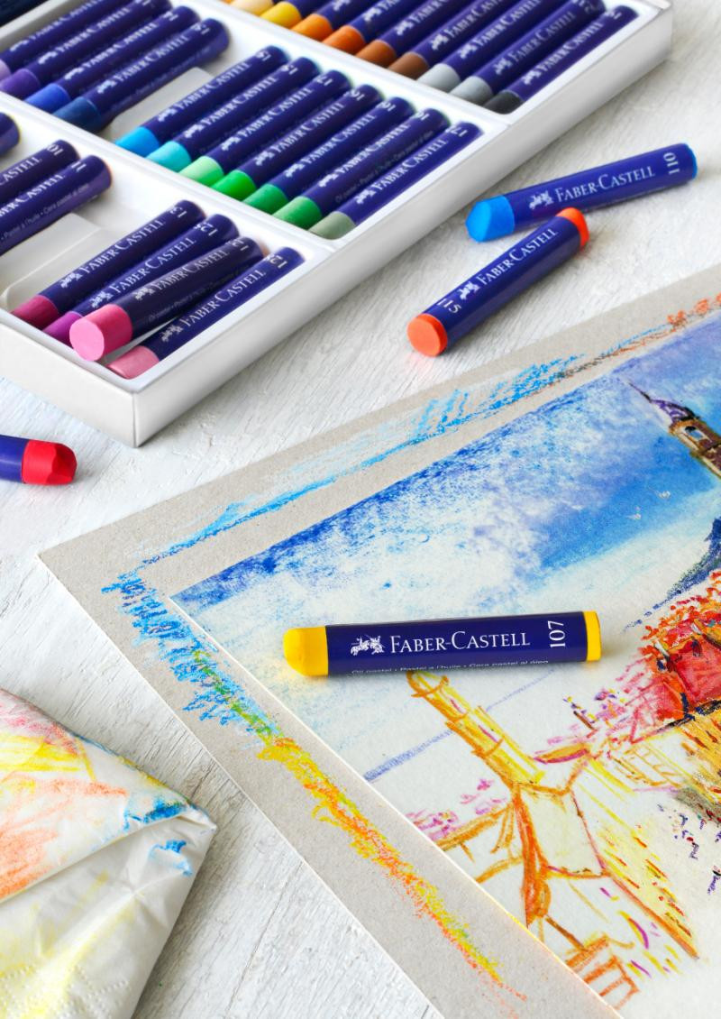 Culori Faber Castell 12/set ulei pastel - 2 | YEO