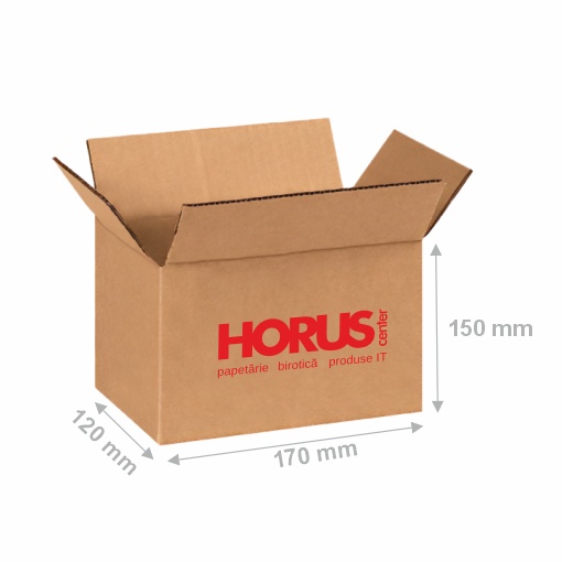 Cutie carton dreaptă 360 GR CO3 (170x120x150mm) - 1 | YEO