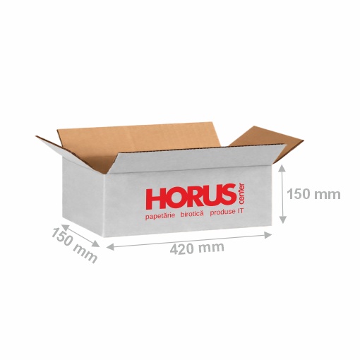 Cutie carton dreaptă 360 GR CO3 (420x150x150 mm)
