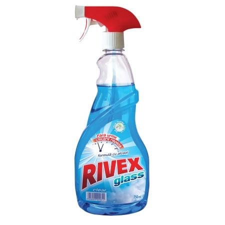 Detergent geamuri Rivex cu pulverizator, 750ml