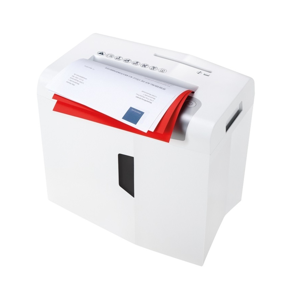 Distrugator de documente manual HSM ShredStar X 5, 5 coli, cross cut (4.5 x 30mm), securitate 4 - 2 | YEO