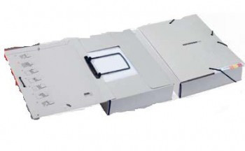 Dosar carton Jamela extensibil cu elastic și alonjă arhivare de mare capacitate