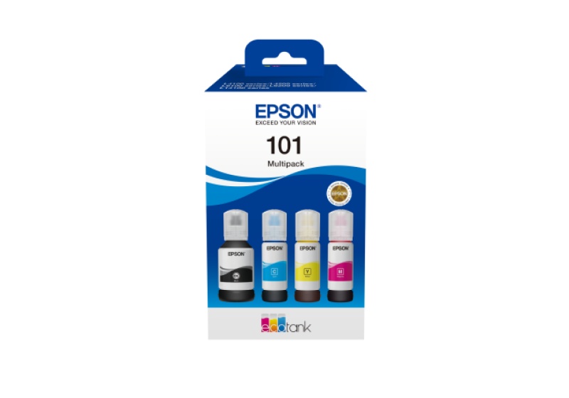 EPSON 101 ECOTANK BKCMY INK PACK - 1 | YEO