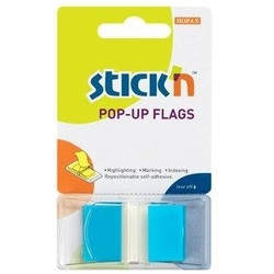 Film index autoadeziv 45 x 25mm, 50 file/set, cu dispenser, Stick