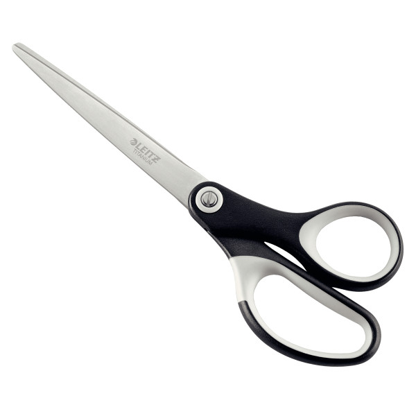 Foarfece pentru birou LEITZ Titanium, 180 mm, negru