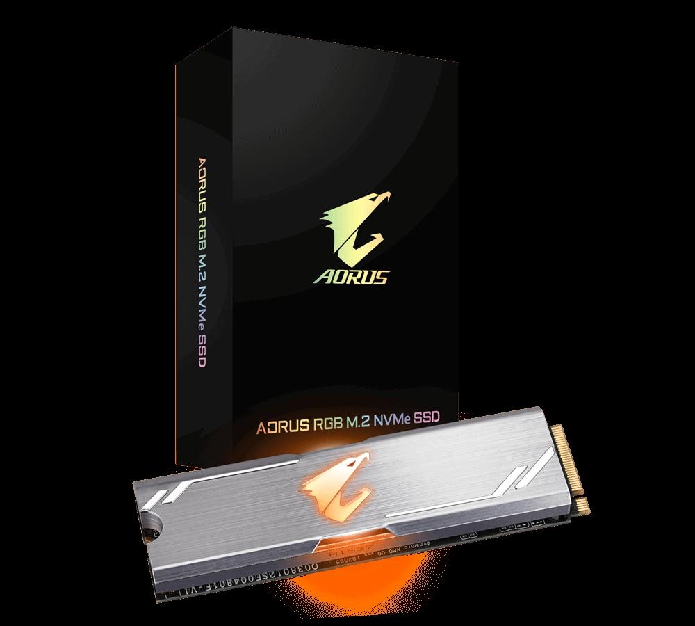 GIGABYTE AORUS RGB SSD M.2 PCIe 512GB - PRODUS RESIGILAT!