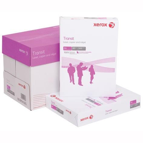 Hârtie copiator A4 Xerox Transit, 80 g/mp, 500 coli/top