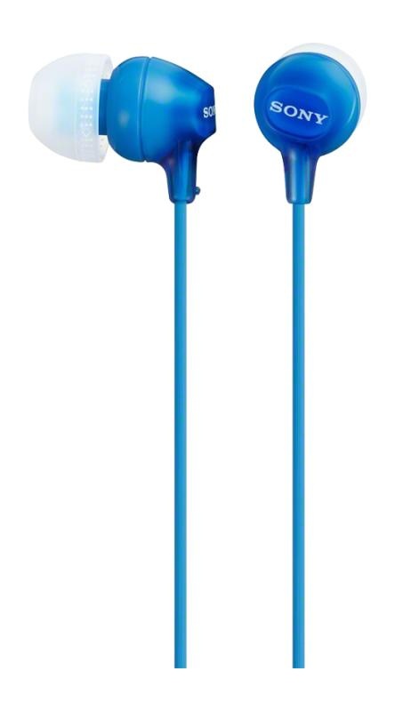 HEADPHONES SONY MDR-EX15 AP BLUE - 2 | YEO