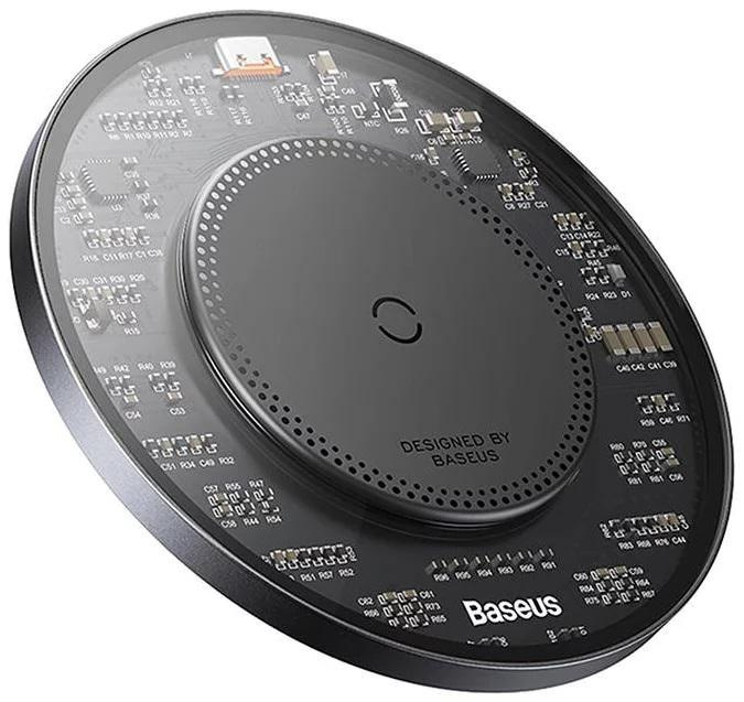Incarcator WS Baseus Simple Qi 15W negru - 1 | YEO