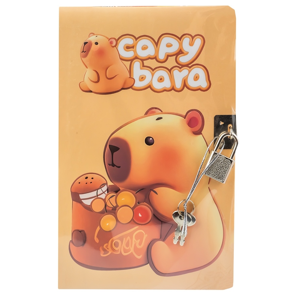 Jurnal cu lacăt Capybara A6