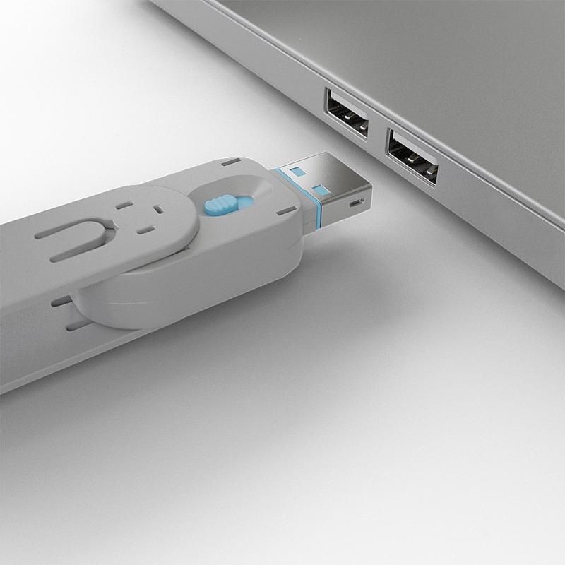 Lindy USB Port Locks 4x Blue+Key - 5 | YEO