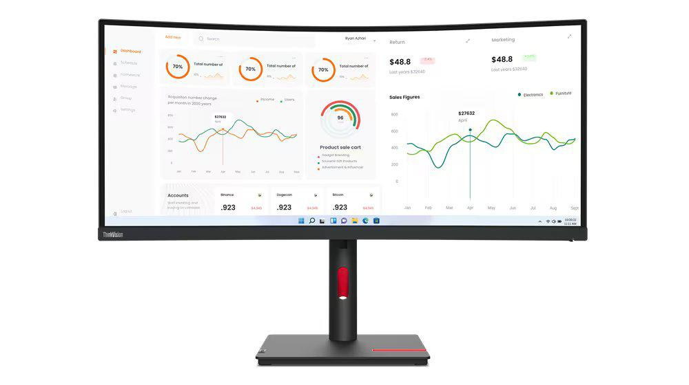 LN ThinkVision T34w-30 34